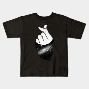 Milky way hand Kids T-Shirt